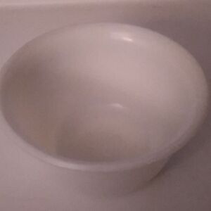 Milk Glass  Mixing Bowl